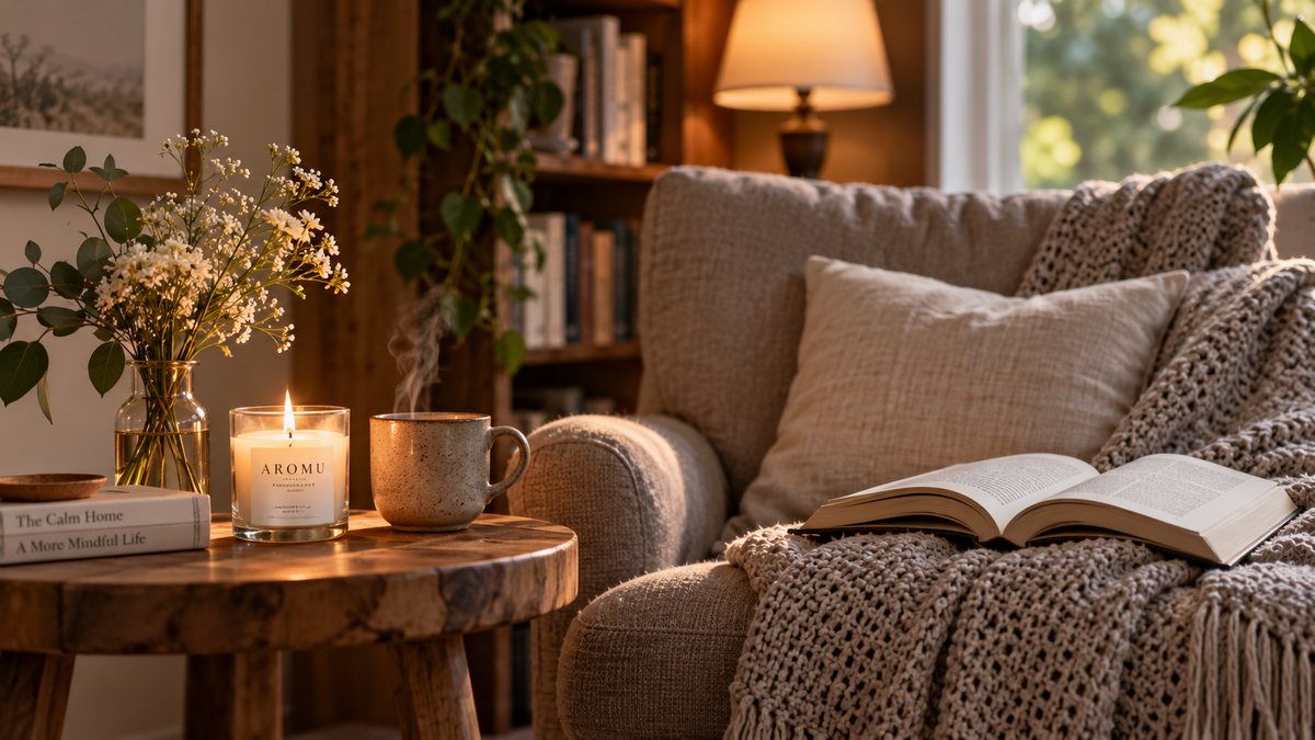 Creating a Quiet Reading Corner with Scent