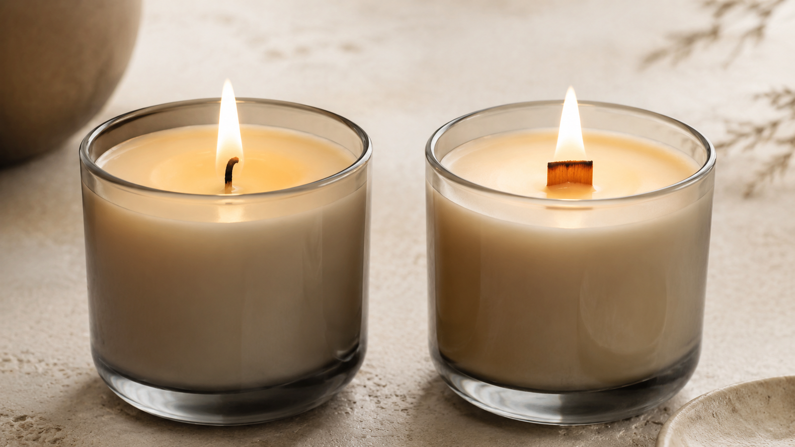 Cotton Wick vs Wood Wick