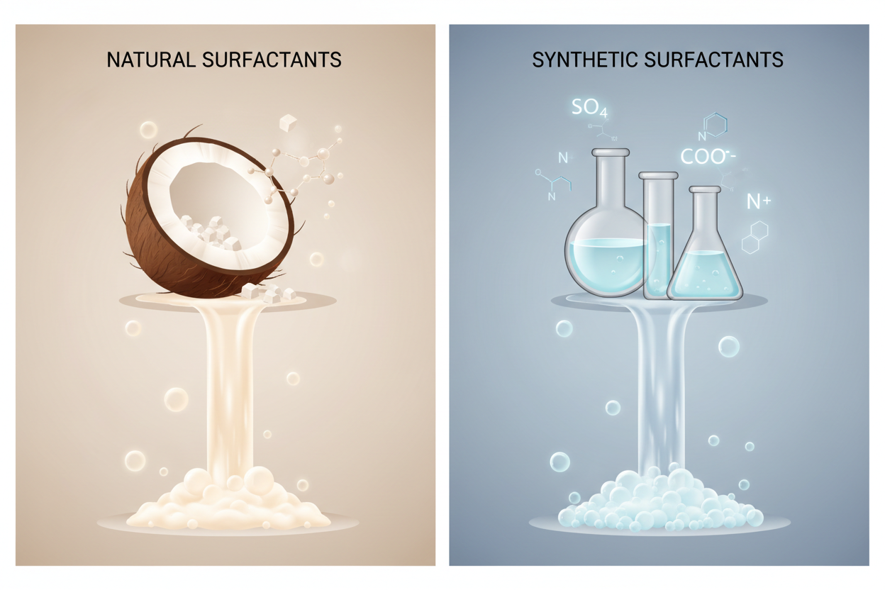 Natural vs Synthetic Surfactants: What’s the Difference?