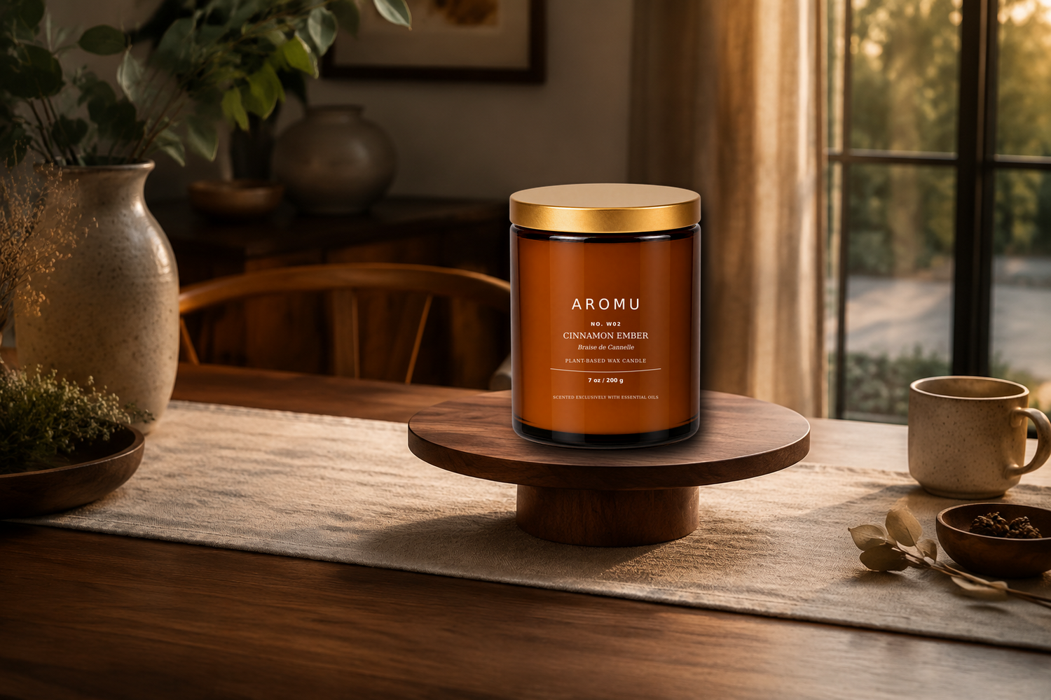 AROMU W02 Cinnamon Ember fragrance experience