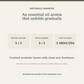 AROMU W04 Green Basil natural aroma information