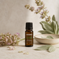 AROMU Clary Sage Essential Oil botanical still life