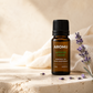 AROMU Lavender Essential Oil in warm natural light