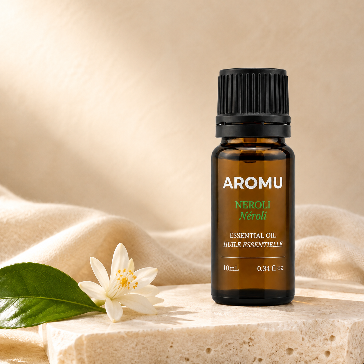 AROMU Neroli Essential Oil with delicate orange blossom